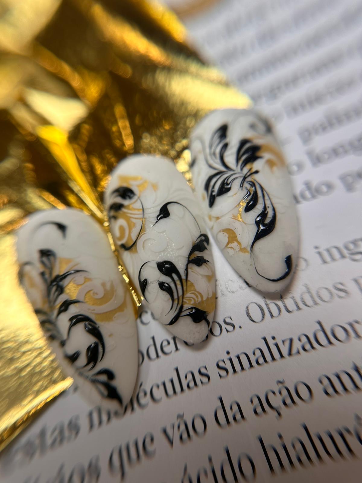 Formação Nail Art Arabescos e Cornucópias